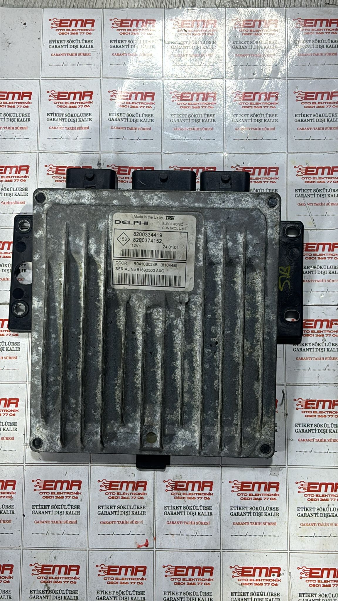 RENAULT MEGANE MOTOR BEYNİ 8200334419 DDCR